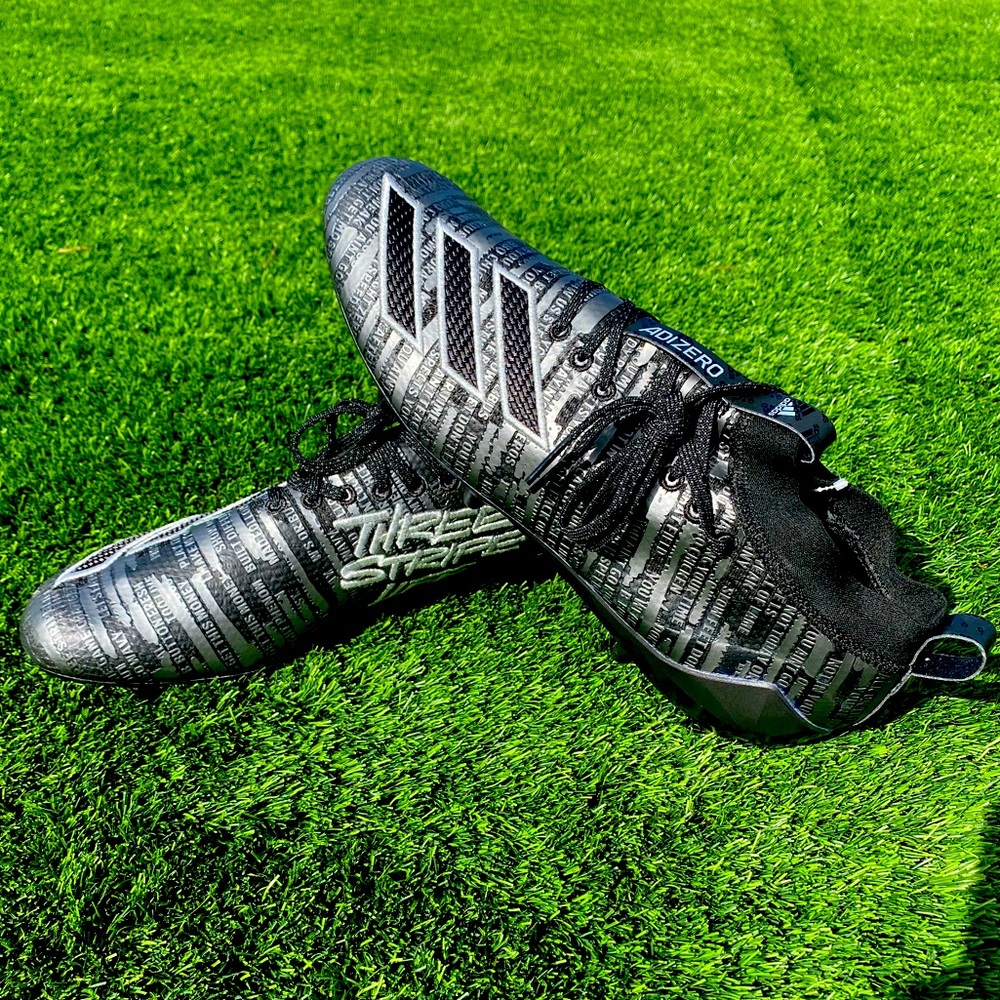 Men’s Adidas Adizero Football Cleats - Black